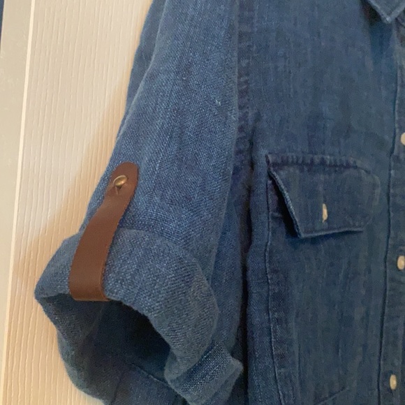 Ralph Lauren linen top - Picture 2 of 4